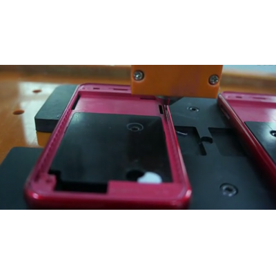 手机外壳自动点胶（热熔胶）